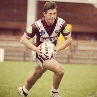 Rugby league with the Manly Sea Eagles.