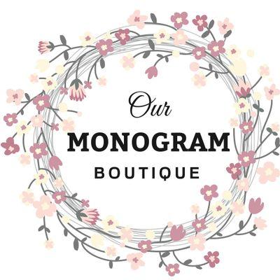OurMonogramB's profile picture. Our Monogram Boutique- Personalized gifts & accessories -get everything monogrammed! Caps,Scarves,Purses, Travel Bags, Diaper Bags, Jewelry, Totes and more