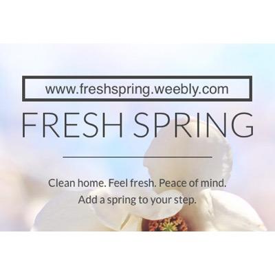Freshspring2's profile picture. Professional house cleaning service. Happy to serve you!