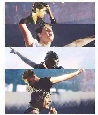 'L'amore bagna gli occhi.L'amore scalda il cuore.❤'