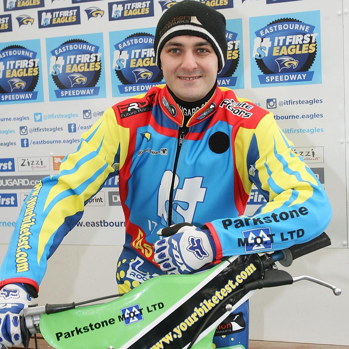 Speedway and grasstrack rider, starting to race longtrack this year. British Sand Racing Champion 2012.