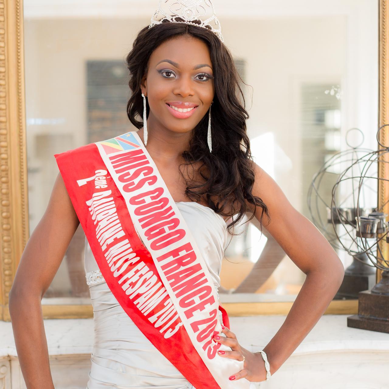 Esthéticienne, Maquilleuse, Spa Praticienne et Prothésiste Ongulaire. Animatrice TV à Future Afrique. Miss Congo France 2013 et 2eme Dauphine Miss FESPAM 2013.