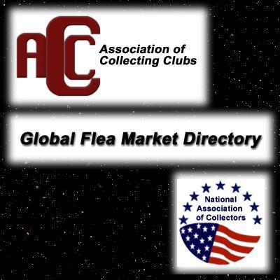 The Assoc of Collecting Clubs (@CollectingClubs) and the National Assoc of Collectors maintain the most comprehensive listing of flea markets on the Internet.