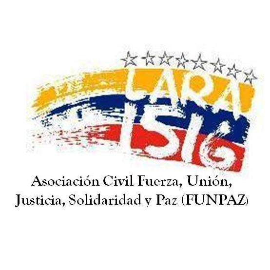 FUNPAZ, AC (Fuerza, Unión, Justicia, Solidaridad y Paz), ONG que lucha por los DDHH en Venezuela, especialmente la No Criminalización de la Protesta Pacífica.