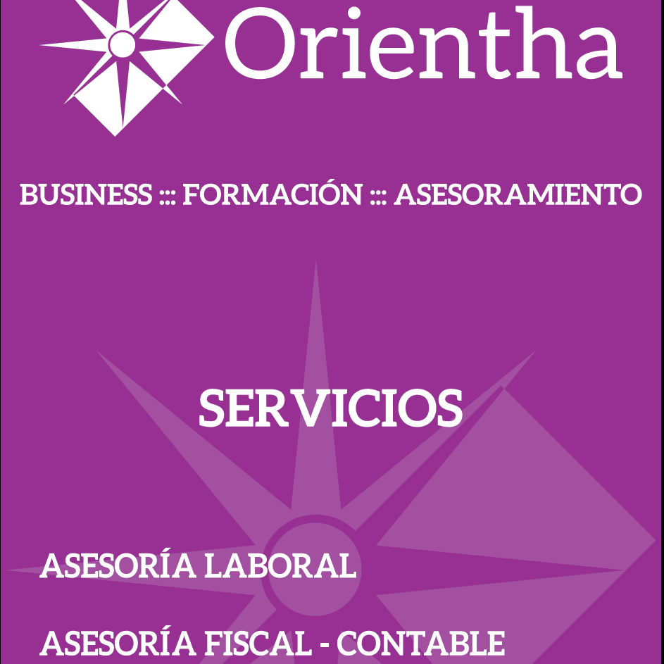 Orientha_Asesor's profile picture. Servicios para empresas de asesoramiento, consultoría, formación, financiación y seguros. No todas las asesorías son iguales.