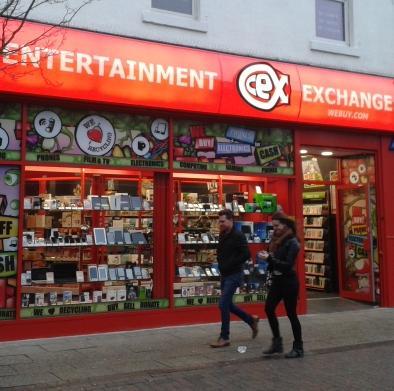 Your local CeX in awesome Widnes! Trade in your items and save money on something fantastic! Go Vikings!