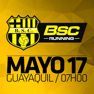 Cuenta oficial de la Carrera Atlética de @BarcelonaSCweb [BARCELONA RUNNING] Edición 5 / 2016 #EnBuenasManos.