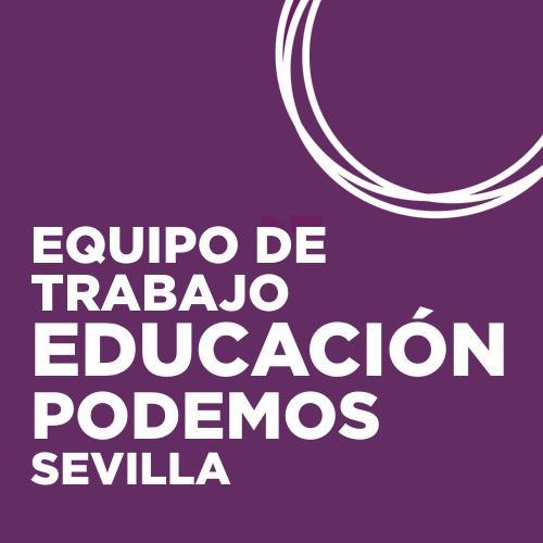 Equipo de trabajo de Educación del área de Rescate Ciudadano de @PodemosSevilla. Si quieres contactar o unirte escríbenos a edupodemossev@gmail.com