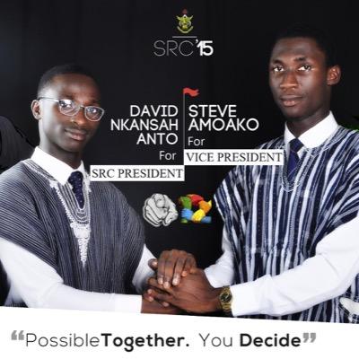 Amoako4SRC2015's profile picture. Official twitter account for the campaign of Amoako Steve (@Amoako_Steve) For SRC, KNUST, year 2015.