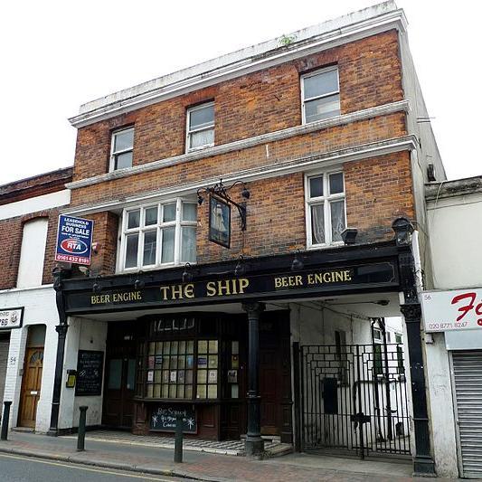 Campaign to get The Ship re-opened as a community pub.  Campaign telephone number is 020 8638 0554