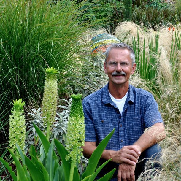 Principal & owner of Hyland Garden Design and CONTAINED EXUBERANCE Shop, 1114 SE Clay St., Portland, OR 97214