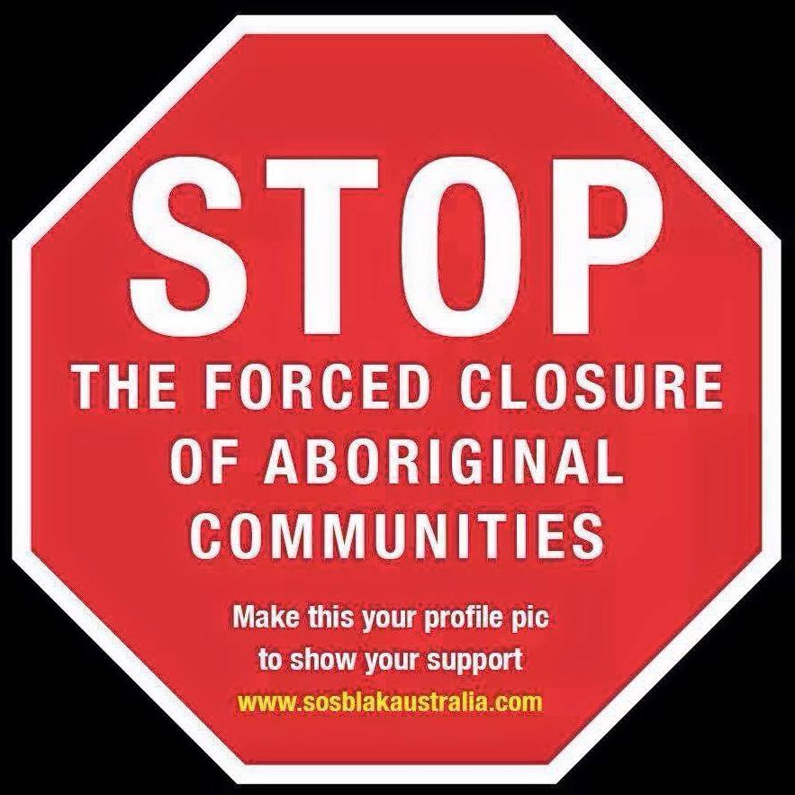 Adelaide actions in solidarity with national movement against Aboriginal community closures #SOSblakAustralia #NoConsent #LifestyleChoice FOLLOW: @sosblakaust