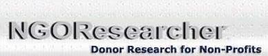ngoresearcher's profile picture. We provide instant access to profiles of thousands of foundations in our growing global database.