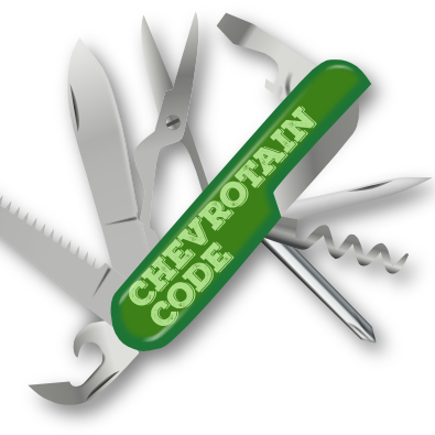 ChevrotainCode's profile picture. The Swiss Army Knife for Your Website.