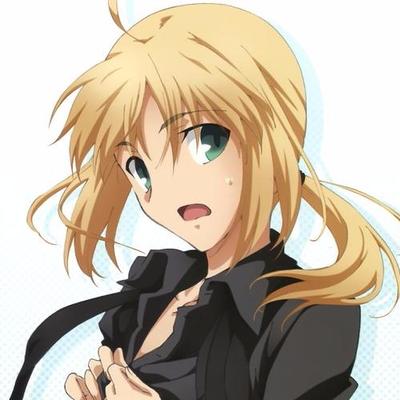 セイバーがfate Snの画像を紹介 Fate Seiba Twitter