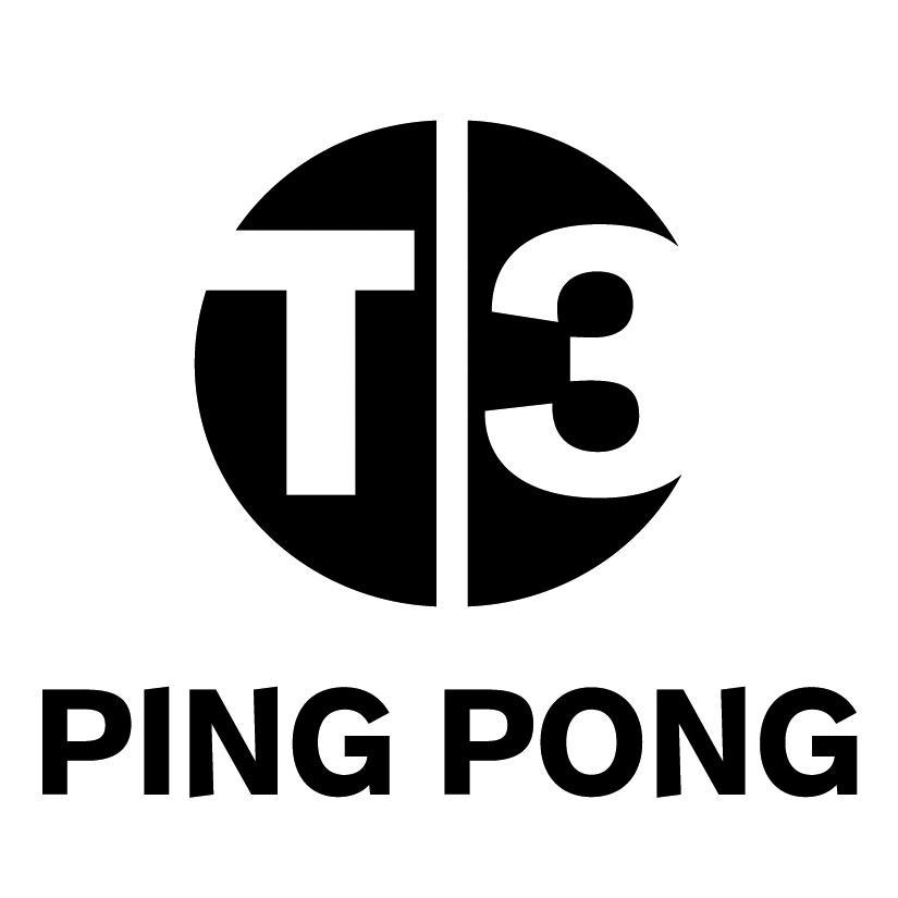 Two's company, three's a team!
Triples table tennis on a round table.

   Contact: enquiries@t3pingpong.com