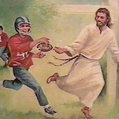 Celebrating the Resurrection by hitting each other. ##WWJD