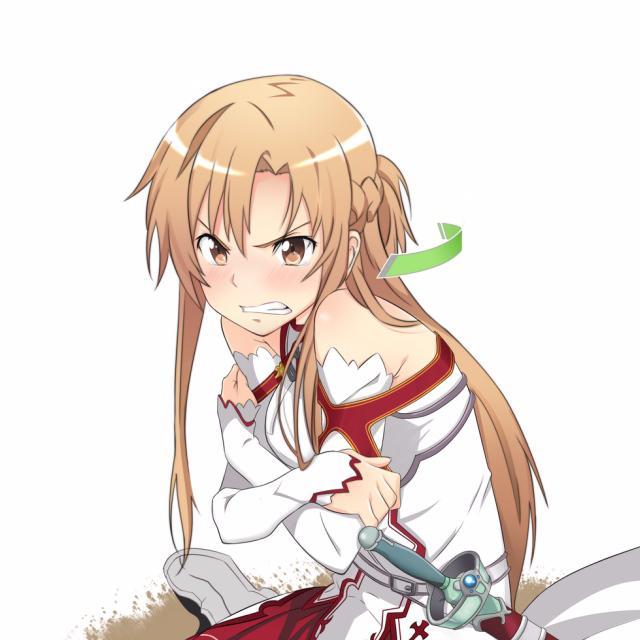 アスナがsaoの画像を大紹介 Gzo Asuna Twitter