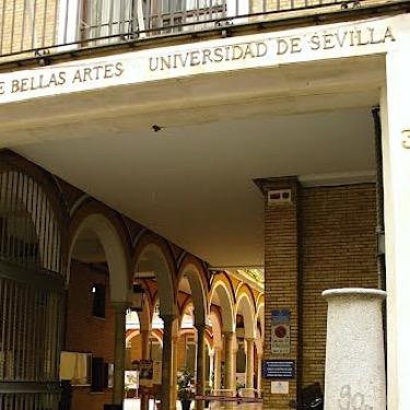 Parodia sobre la Facultad de Bellas Artes de la Universidad de Sevilla reflejo virtual de toda su creación artística.