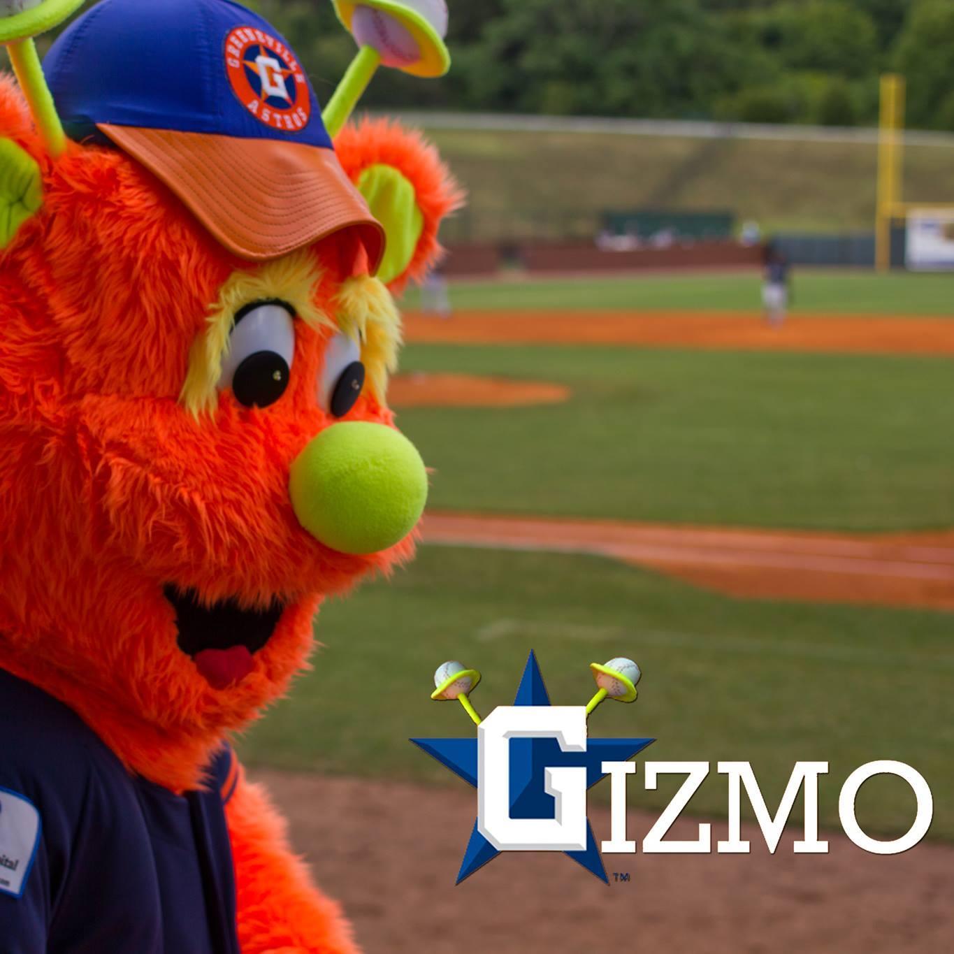 The official Twitter page for the @gvilleastros mascot, Gizmo!
You can also find me on Facebook or Instagram @GizmoAstros!