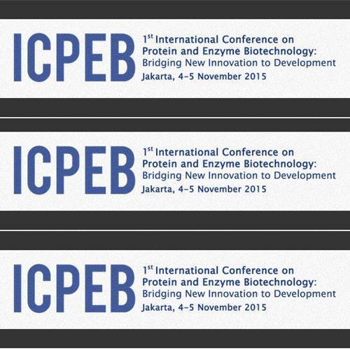 IcpebUaj's profile picture. International Conference on Protein and Enzyme Biotechnology: Bridging New Innovation to Development. Jakarta, 4-5 November 2015