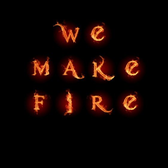 Five piece band performing original songs. Available for festivals and openers. Contact at wemakefireband@gmail.com.
