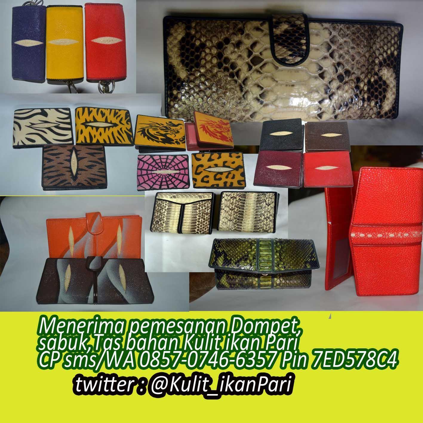 Stingray leather Olshop from Indonesia cp geraitastrendy@gmail.com