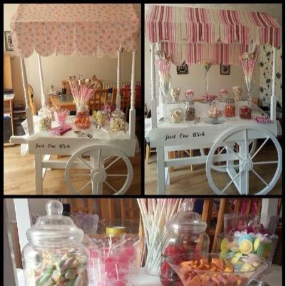 We are a Candy Cart company available for hire in the New Forest & Hampshire Area and we are proud to be part of the New Forest Wedding Group.