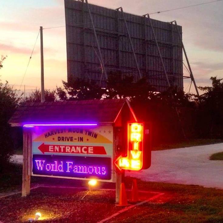 World's first wind powered movie theatre. The Harvest Moon has been operating as a drive in movie theatre in Illinois for over 69 years! Check us out!