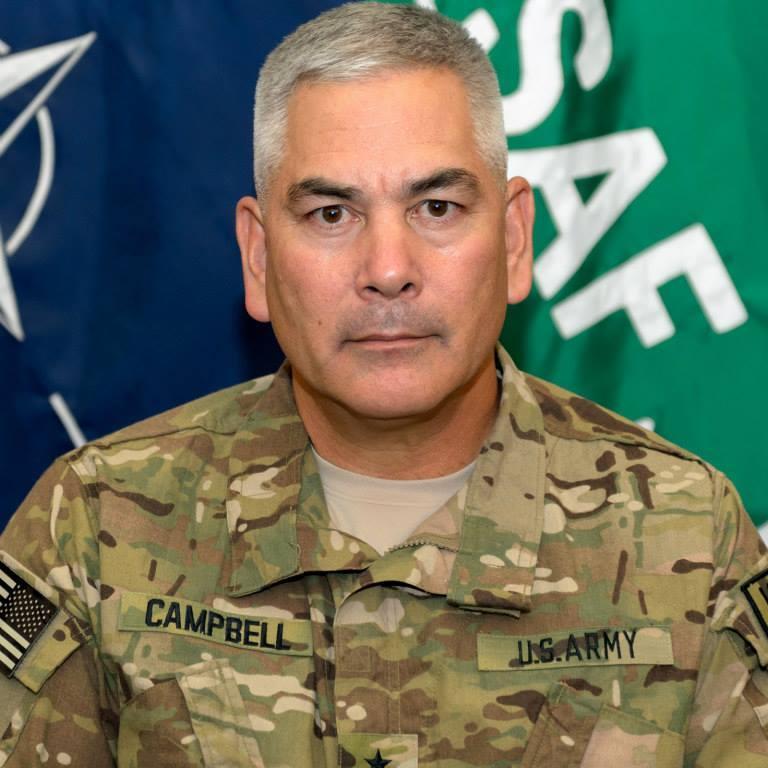 General John Francis Campbell (born April 11, 1957) is a United States Army general who is the current commander of the Resolute Support Mission and United Stat