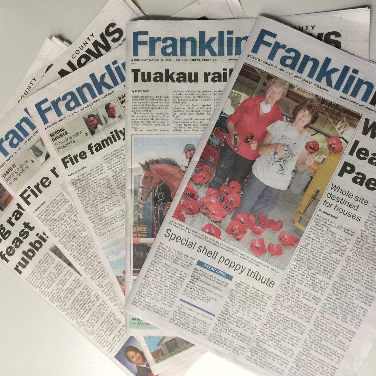 Franklin County News is a twice-weekly community newspaper in Franklin. It is part of the Fairfax Media group and contributes to http://t.co/YRtHzSsC1A.