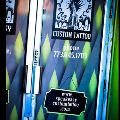 Speakeasy Custom Tattoo in Chicago IL is owned by Patrick Cornolo Offers an upscale tattoo experience in an amazing loft space. Check our website for more info