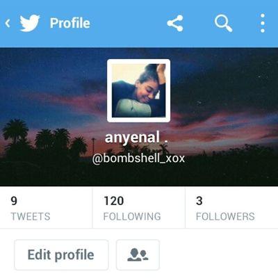 Follow my new account . . .