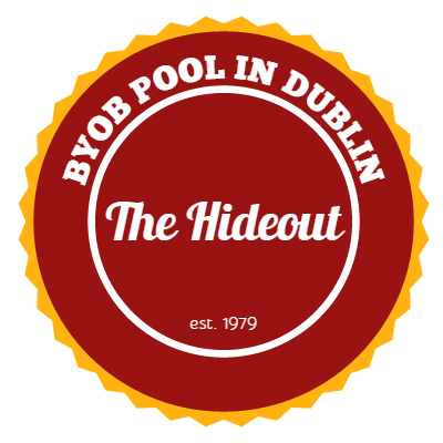 TheHideoutPool's profile picture. BYOB pool hall in the centre of Dublin. You can book a table at...http://t.co/sAJLIjKckE.