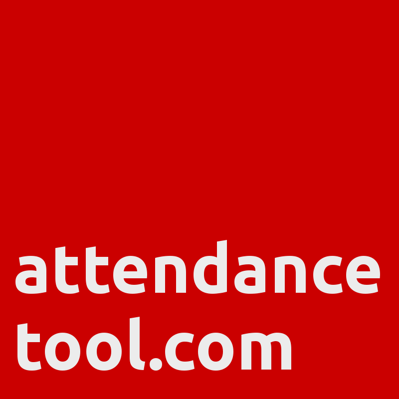 AttendanceTool's profile picture. Registration tool