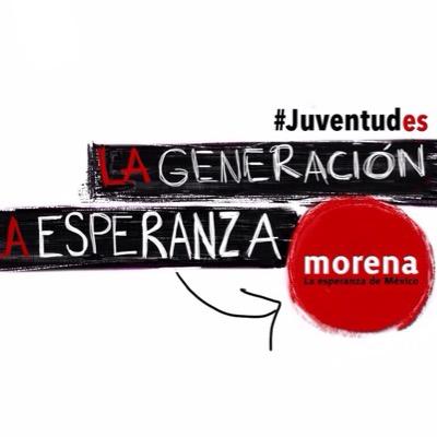 Cuenta oficial de la Secretaría Nacional de Jóvenes Morena. Contacto: nacionalmorenajovenes@gmail.com /secretario: Isaac Montoya @isaacsolar #JuventudEsMorena