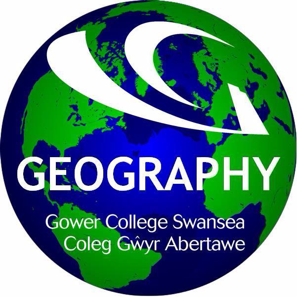 The official twitter page for Geography at Gower College Swansea. Keep updated on all that's going on.