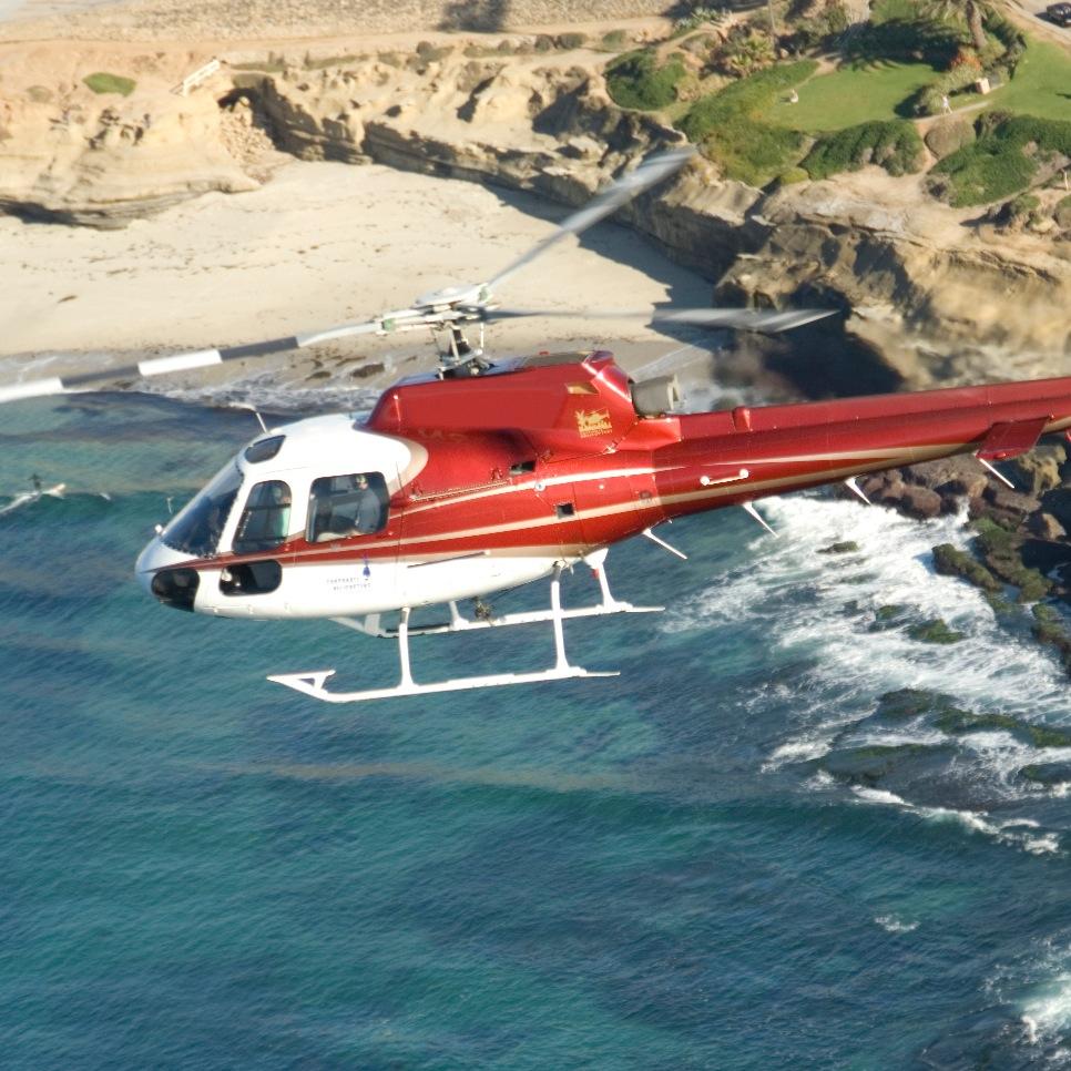 Providing helicopter services such as aerial filming, helicopter tours and charters to Southern California and Baja, Mexico since 1990.