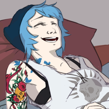 {1.75} {19} ¡Hey! Aquí Chloe. ¿Max tiene poderes? ¡¿Qué?! ¿Me debes dinero? ¿No? ¡Pues molesta a alguien más! Hella gay.