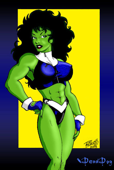 Jenn_Walters's profile picture. Some people call me She-Hulk. Some call me a brickhouse.