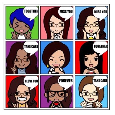Fangirling since debut~! | Mel-Jackson | Paige-BamBam | Li-JB/Jackson | Julia-Junior | Pebbles-BamBam | Maknae-Mark | #GOT9ASCERS