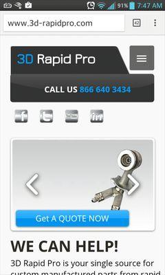 3D-RapidPro specializes in Additive Manufacturing and Scanning to offer the complete line of 3D Solutions including, Large Frame SLA, SLS and Metals