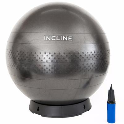 Black Incline Fit Yoga Exercise Ball Base 