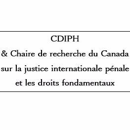 Clinique de droit international pénal et humanitaire / Chaire JIP de @ulaval_droit. Nouvelles et commentaires DI pénal, DIH et DIDH.