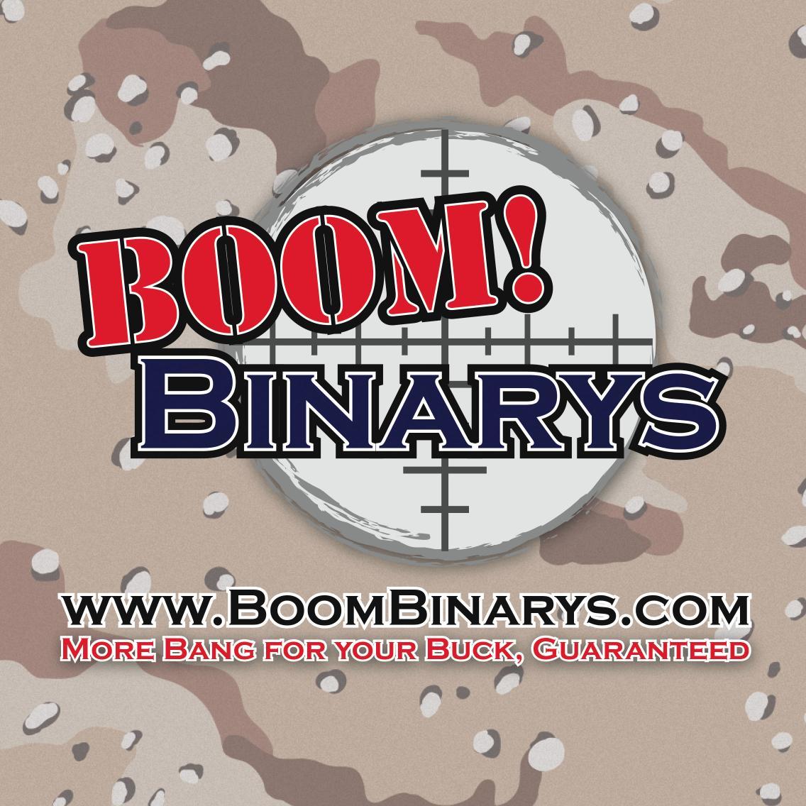 BoomBinarys's profile picture. The loudest most dependable and affordable binary reactive target on the planet. Relieve some stress today! Have fun be safe America #2A