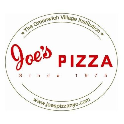 Joe’s Pizza, since 1975, the Greenwich Village institution. West Village, East Village, Times Square, FIDI, Williamsburg, & Ann Arbor, MI, Miami, Boston