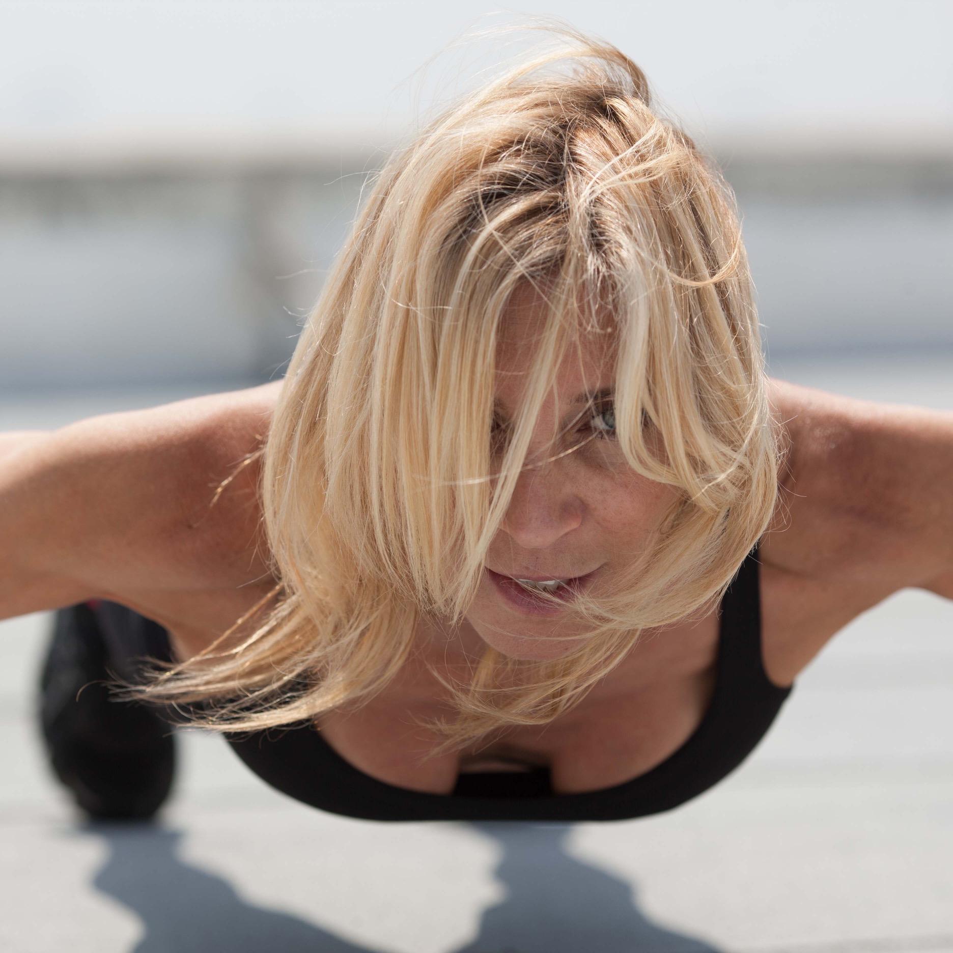 Julie is a highly regarded fitness trainer with a dynamic approach to health and fitness that is fun and educational with some tough love mixed in .