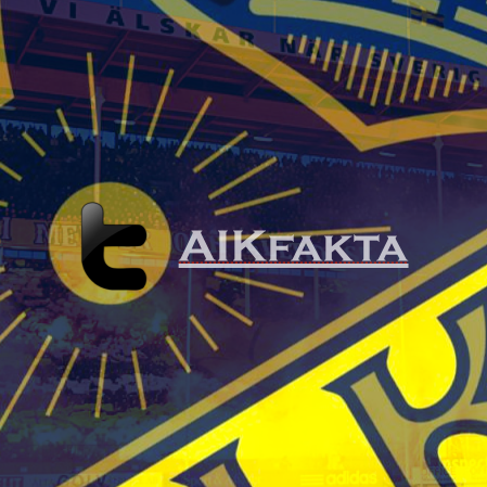 AIKfakta's profile picture. Ibland (ofta nu för tiden) slinker icke-fakta igenom.