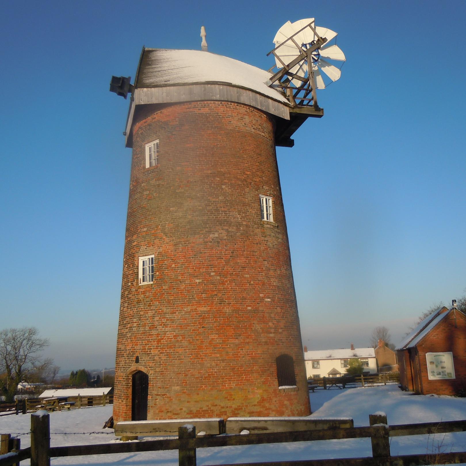 Hough Mill is being restored by Swannington Heritage Trust who have former railway and coal mining sites. Family activities are key.