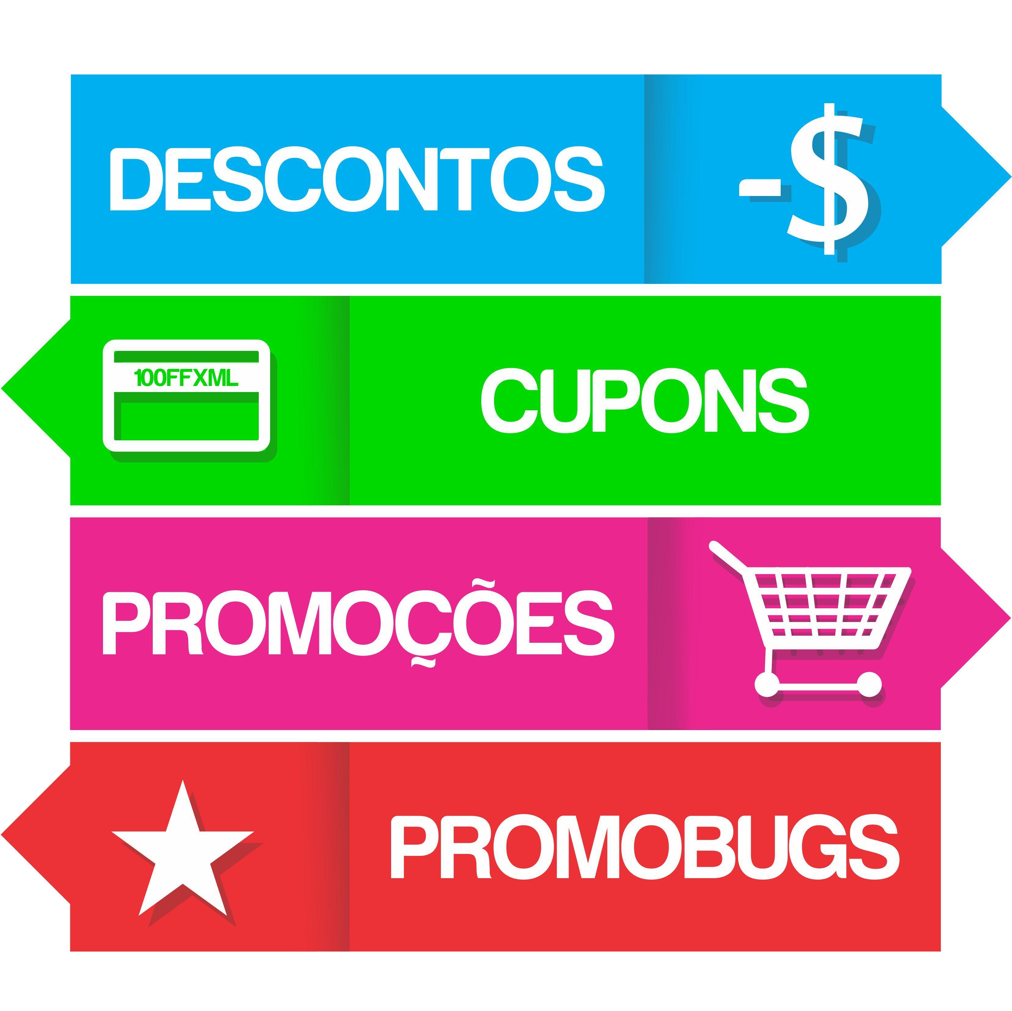 Siga-nos e economize de verdade!
Todos os dias divulgamos ofertas com super descontos somente de lojas conceituadas e confiáveis!
Venha economizar conosco!